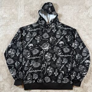 A**holes Live Forever Alternative Pullover Hoodie Sz M Black White